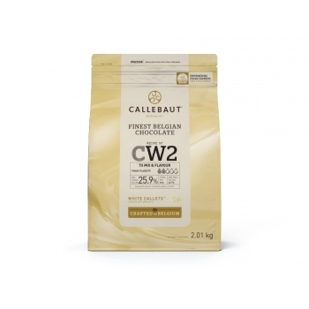 Chocolate CW2 25,9% Branco Callebaut Moedas 2,01Kg