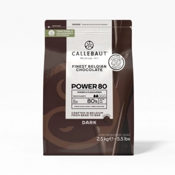 Chocolate Power 80 Callebaut Moedas 2,5Kg