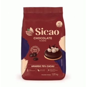 Chocolate Amargo Sicao Nobre 70% 1,01Kg