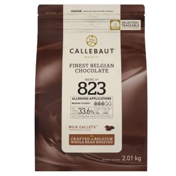 Chocolate Ao Leite 33,6% 823 Callebaut Moedas 2,01Kg