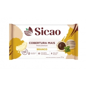 Cobertura Mais Branco Sicao Barra 2,1Kg