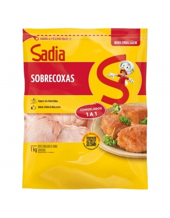 Sobrecoxa De Frango Sadia 1Kg