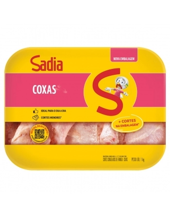 Coxa De Frango Sadia 1Kg Bandeja