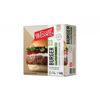 Hamburguer Blend Filé Mignon Wessel 360g