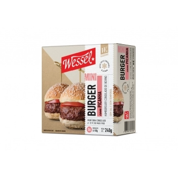 Miniburger Blend Picanha Wessel 240g