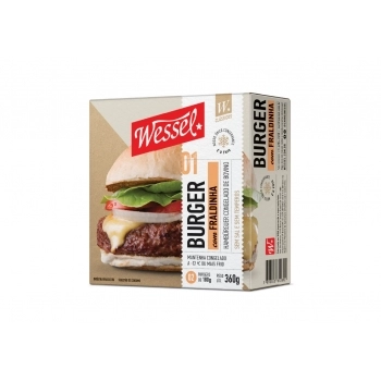 Hamburguer Blend Fraldinha Sem Tempero Wessel 360g