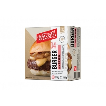 Hamburguer Blend Picanha Wessel 360g
