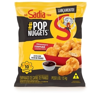 POP NUGGETS TEMPURA SADIA 1,5KG