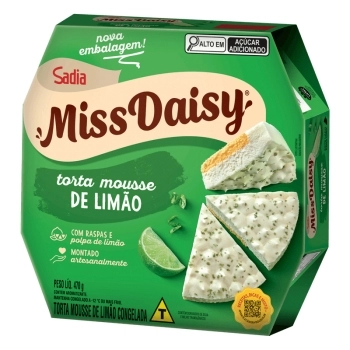 TORTA MOUSSE DE LIMAO 470G