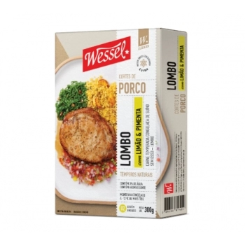Lombo Suíno Temperado Wessel 300g