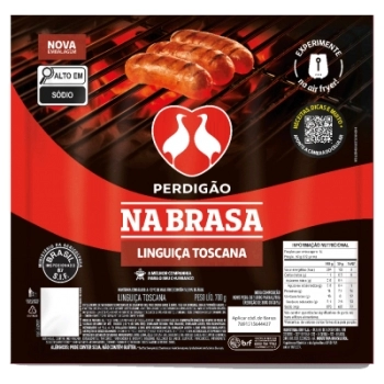 LINGUIÇA TOSCANA PERDIGAO NA BRASA 1KG (LTT121)
