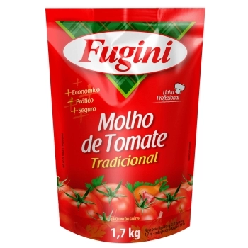 Molho De Tomate Tradicional Fugini Sache 1,700Kg