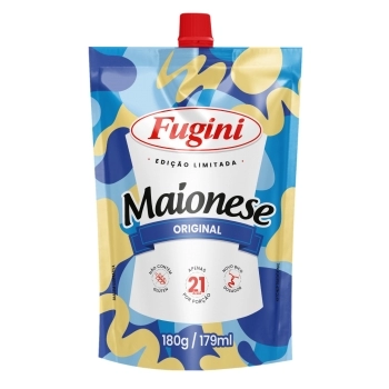 Maionese Tradicional Fugini Sachê Bico 180g