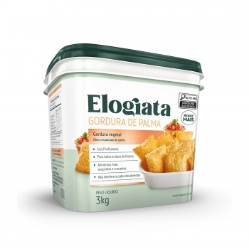 Óleo De Palma Cristalizado Elogiata 3Kg