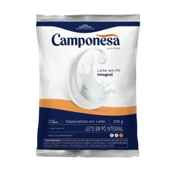 LEITE EM PO CAMPONESA 200G CH/ 10