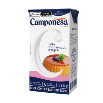 LEITE CONDENSADO TP CAMPONESA 395G CH/9UN