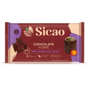 CHOC NOBRE MEIO AMARGO SICAO MOEDAS 1,01KG