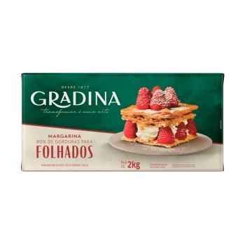 Margarina Folhada Gradina 2Kg