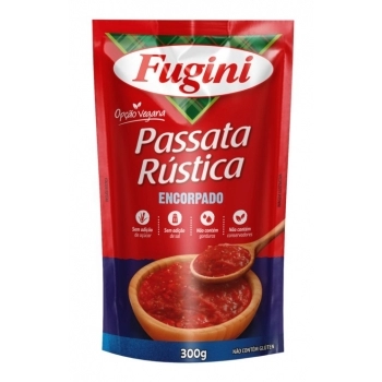 Passata De Tomate Rustica Fugini Sachê 300g