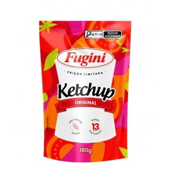 Ketchup Fugini Tradicional Sachê 180g