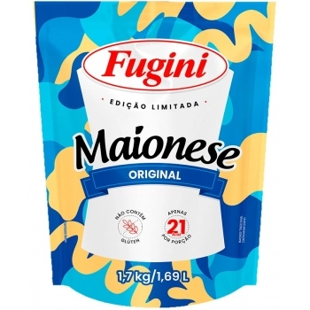 Maionese Tradicional Fugini Sachê 1,7kg