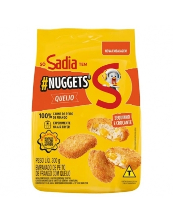 Nuggets Com Queijo Sadia 300g