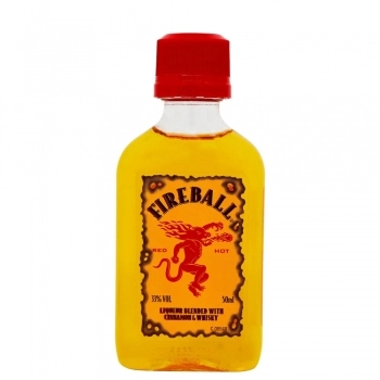 Licor Fireball Miniatura 50ml