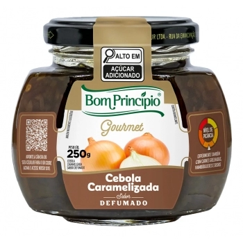 GELEIA CEBOLA CARAMELIZADA DEFUMADO 250G BOM PRINCIPIO