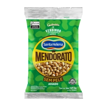 Amendoim Salgado Sem Pele Mendorato Santa Helena 1,01Kg