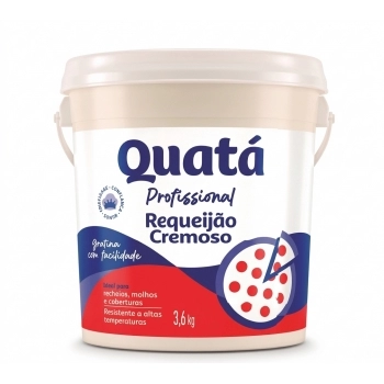 Requeijão Balde Quatá 3,6 Kg