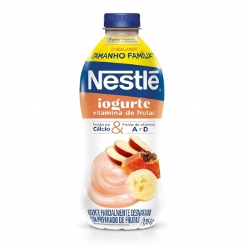 Iogurte Morango Nestlé Garrafa 1,15Kg