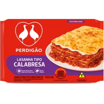 Lasanha Tipo Calabresa Perdigão 600g