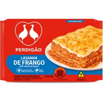 Lasanha Frango Com Bacon Perdigão 600g