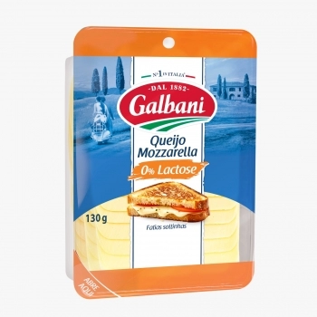 Queijo Mussarela Fatiado Zero Lactose Galbani 130g