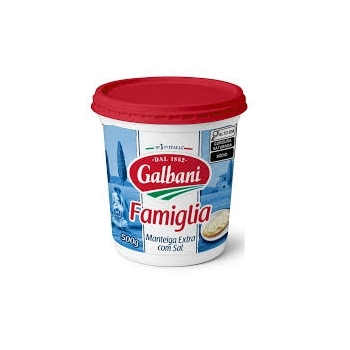 Manteiga Extra Com Sal Galbani 500g