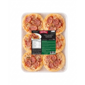 Pizza Calabresa Congelada Nutritex 390g