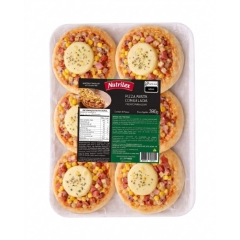 Pizza Mista Congelada Nutritex 390g