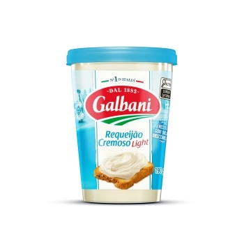Requeijão Cremoso Light Galbani 190g