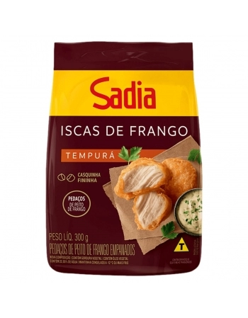 Iscas De Frango Empanada Sadia 300g