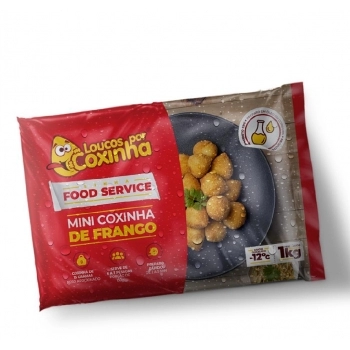 Coxinha De Frango Loucos Por Coxinha 1Kg