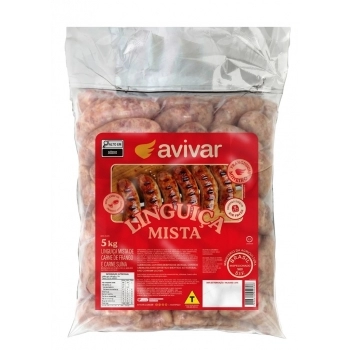 LINGUICA MISTA CONG CHURRASCO PCT AVIVAR 5KG