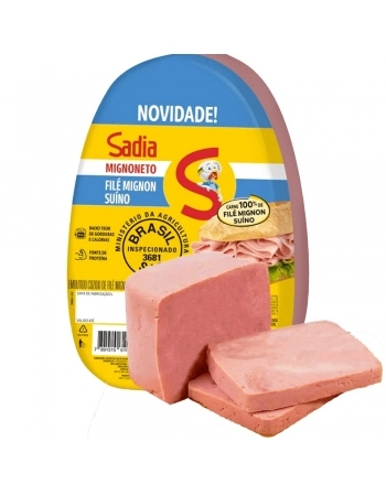 Presunto Mignoneto De Filé Mignon Sadia Cx6,58Kg