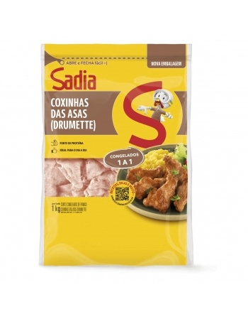 Coxinha Da Asa De Frango Drumette Sadia 1Kg