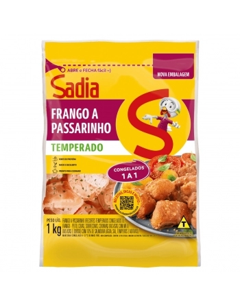 Frango A Passarinho Temperado Sadia 1Kg