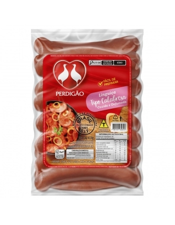 Linguiça Tipo Calabresa Defumado Perdigão 4,5Kg
