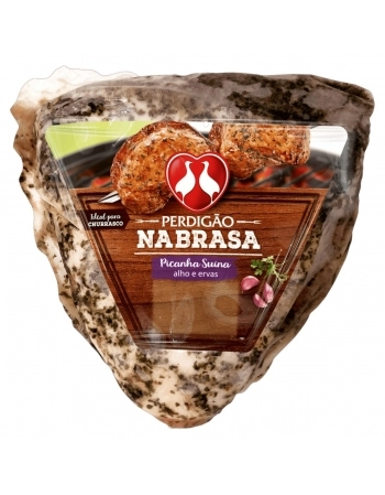 Picanha Suína Com Alho E Ervas Perdigão Na Brasa 630g