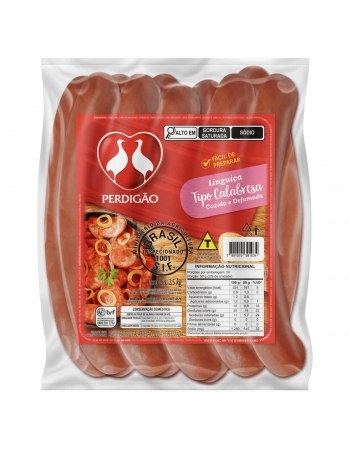 Linguiça Tipo Calabresa Defumada Perdigão 2,5Kg