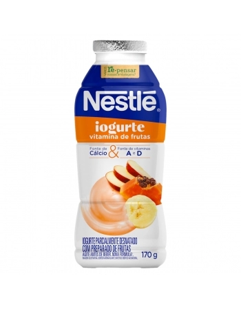 Iogurte Vitamina De Frutas Nestlé 170g