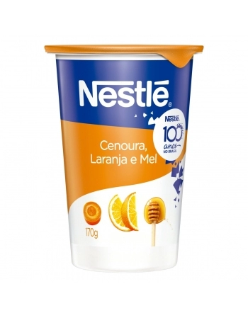 Iogurte Cenoura, Laranja e Mel Nestlé 170g
