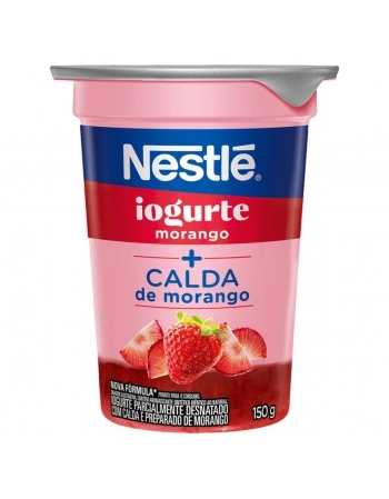 Bi-Camada Morango Pote 150g